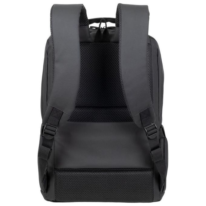 Rivacase 8435 BLACK ECO BACKPACK Tegel Zaino per Laptop fino a 15.6'' con Materiale Riciclato RPET Impermeabile colore Nero