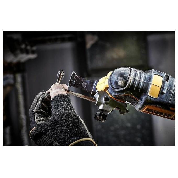 DEWALT DCS356N-XJ Utensile Multifunzione Oscillante 18V con Motore Brushless e 3 Velocita' Regolabili colore Nero Giallo