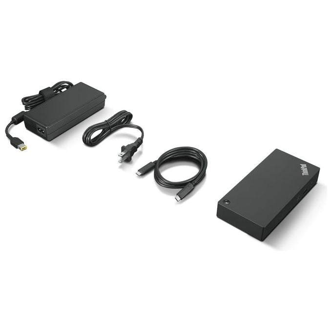 Lenovo 40AY0090EU ThinkPad Universal Docking Station USB-C 3.2 Gen 1 10 Porte 4K DisplayPort HDMI Ethernet 90W colore Nero