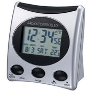 Technoline WT 221 Silber Orologio Radio Argento 7,9x4,2x7,9cm