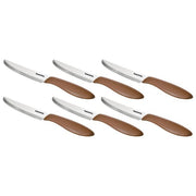 Tescoma Coltello Tavola Marron.cm 12,0 pz.6 Presto