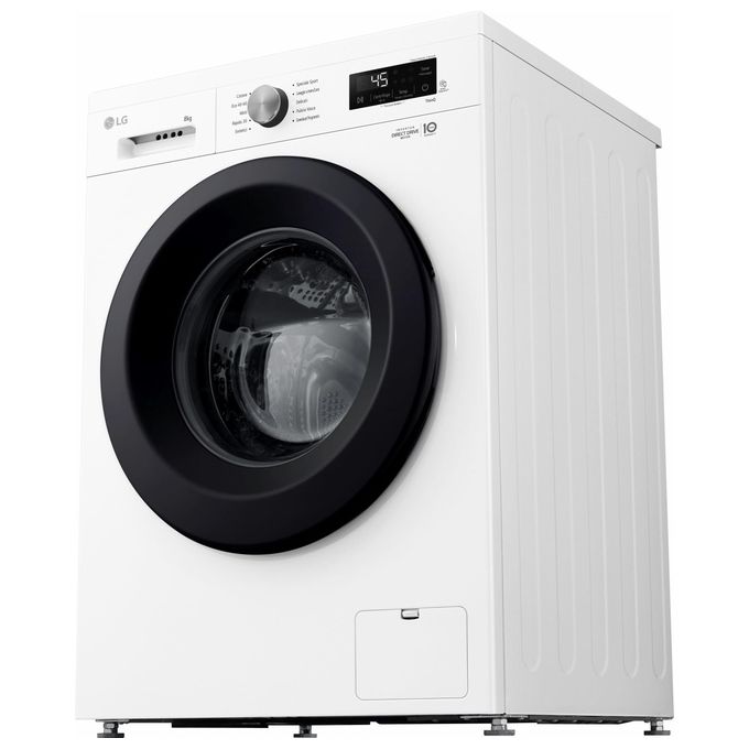 LG F4NX1008NWK Serie X1 Lavatrice Frontale 8 Kg 1400 rpm Classe A 6 Motion Wi-Fi Allergy Care (85x60x55 cm) colore Bianco