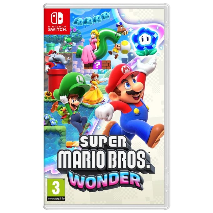 Nintendo SUPER MARIO BROS. WONDER Videogioco Standard Nintendo Switch Azione Multiplayer 4 Giocatori PEGI 3