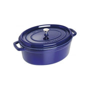 Staub Cocotte Casseruola Ovale in Ghisa Blu Scuro 31cm