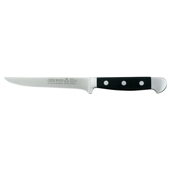Gude Alpha Coltello per Disosso 13cm POM Nero 1603-13