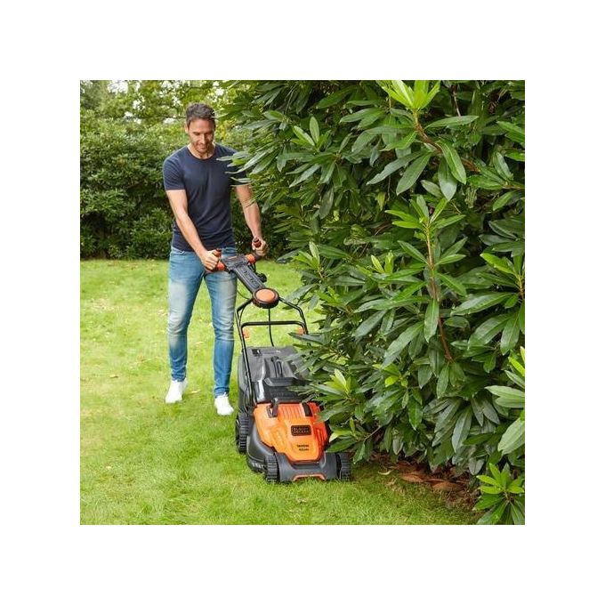 BLACK+DECKER BEMW481ES-QS Rasaerba a filo 1800W Taglio 42cm Impugnatura EasySteer