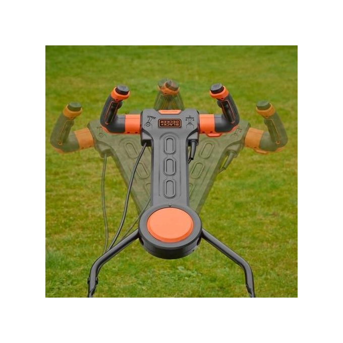 BLACK+DECKER BEMW481ES-QS Rasaerba a filo 1800W Taglio 42cm Impugnatura EasySteer