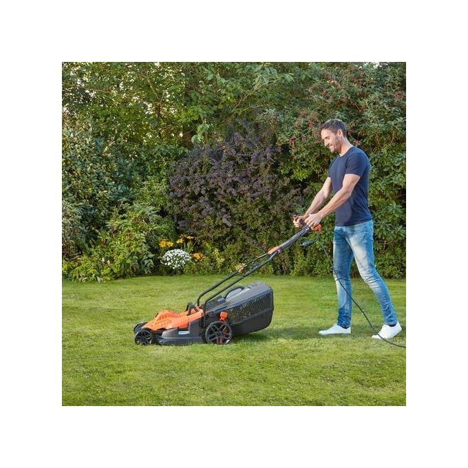 BLACK+DECKER BEMW481ES-QS Rasaerba a filo 1800W Taglio 42cm Impugnatura EasySteer