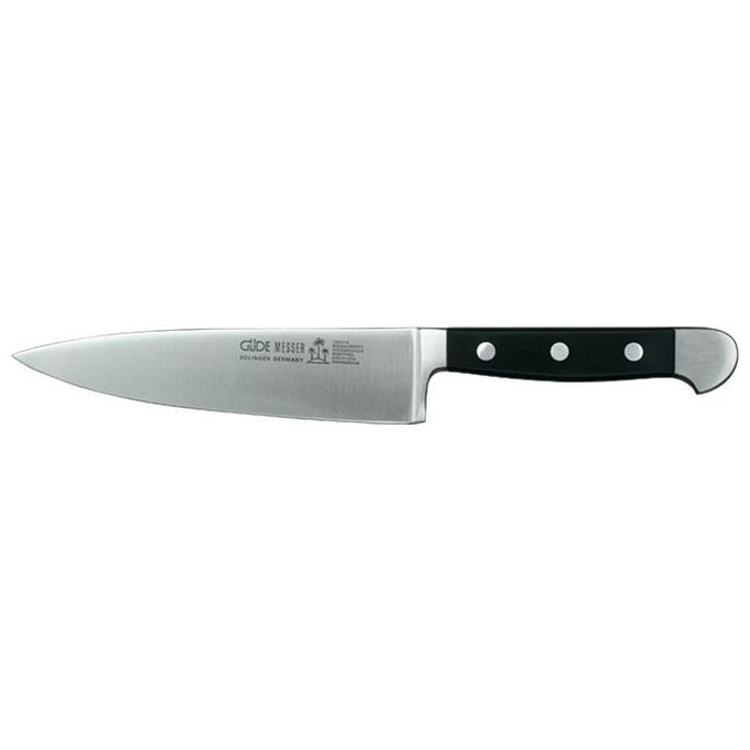 Gude Alpha Coltello da Cuoco 16cm POM Nero 1805-16