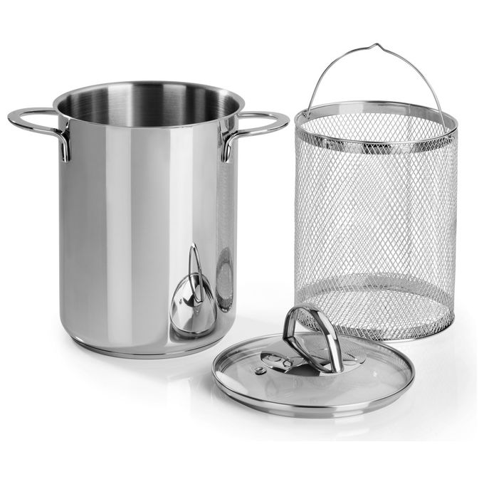 BARAZZONI Pentola Asparagera inox 18 10 cm 16