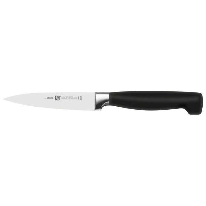 ZWILLING 35145-000-0 Serie VIER STERNE Set di Coltelli con Ceppo 7 Pezzi Tecnologia KIS FRIODUR Acciaio Inox colore Simil-Frassino