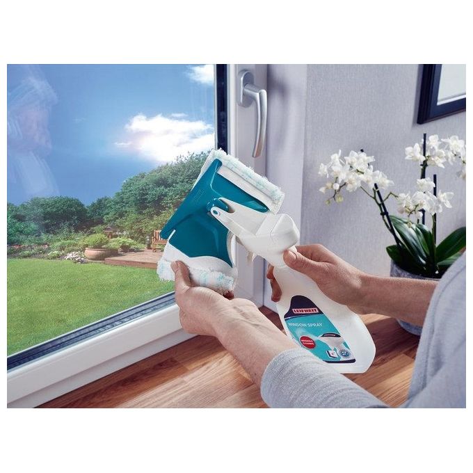 Leifheit Window Spray Cleaner Micro Duo Dispositivo 2in1 per Spruzzare e Pulire
