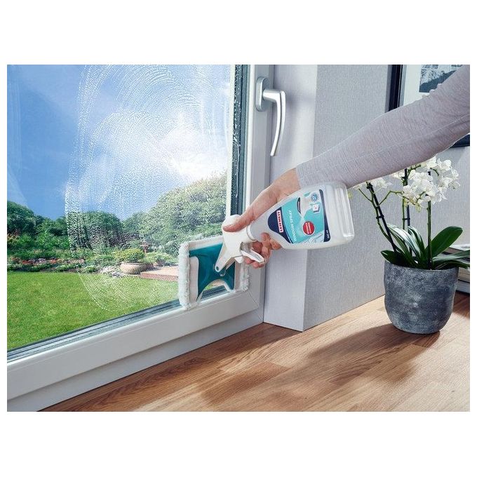 Leifheit Window Spray Cleaner Micro Duo Dispositivo 2in1 per Spruzzare e Pulire