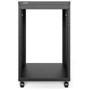 Digitus DN-48001 Rack 19 pollici Indipendente 16U 136 Kg con Rotelle e Pannelli Laterali colore Nero