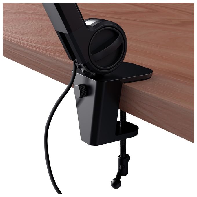 Trust 24354 GXT 255+ Onyx Microfono USB a Condensatore Cardioide con Braccio per PC Streaming Podcast Gaming colore Nero