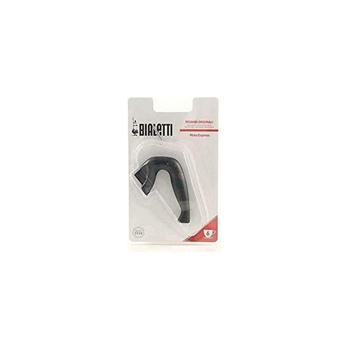 Bialetti 0800203 Manico Ricambio Moka Express 6 Tazze Innesto Verticale colore Nero