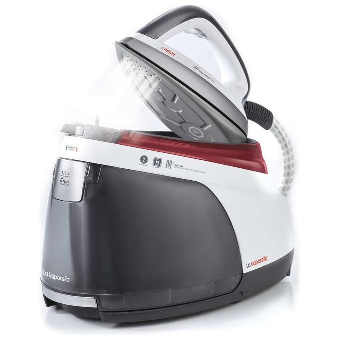 Polti XM82C La Vaporella Ferro da Stiro con Caldaia 2350 W 15 bar 1.5 L 4 Programmi colore Grigio Rosso