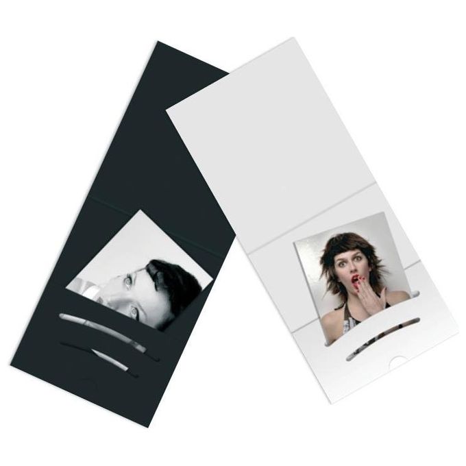 Daiber Cartelle Portafoto per Foto fino a 7x10cm Bianco