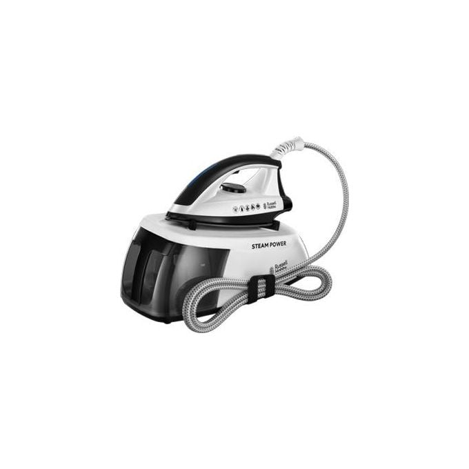 Russell Hobbs 24420-56 Steam Power Ferro da Stiro a Caldaia 2400 W 4.5 bar 90 g-min 1.3 L Acciaio Inossidabile colore Bianco