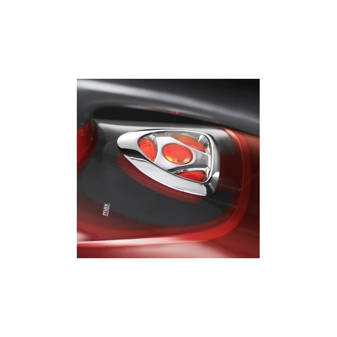 Russell Hobbs 25090-56 Ferro da Stiro a Secco e a Vapore Piastra in Ceramica 2600 W Vapore Continuo 50 g-min Getto Vapore 210 g-min Serbatoio 0,35 L Cavo 3 m colore Nero Grigio Rosso