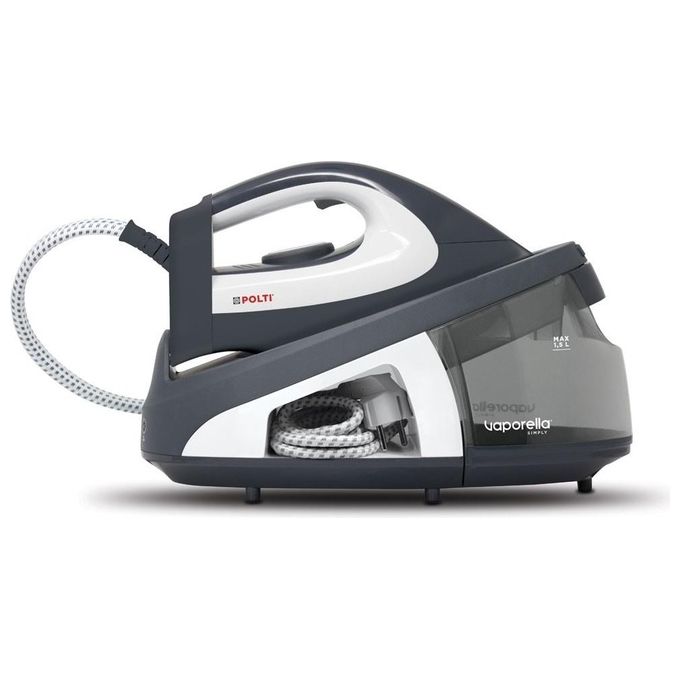 Polti PLEU0239 Vaporella Simply VS10.12 Ferro da Stiro a Caldaia Capacita' 1,5 Litri Potenza 2200 W Funzione ECO Bianco-Nero