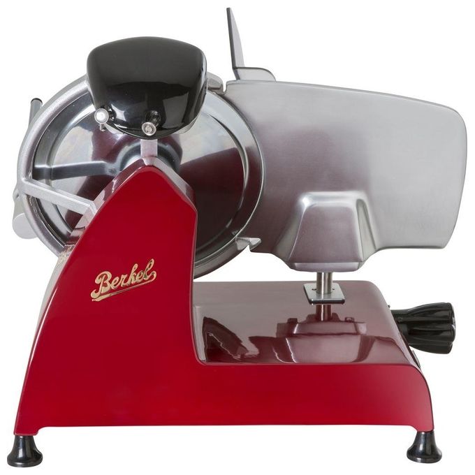 Berkel RSBGM01000000 Red Line Affettatrice a Gravita' Lama 250 mm 190 W Spessore 0-14 mm Affilatoio Integrato colore Rosso