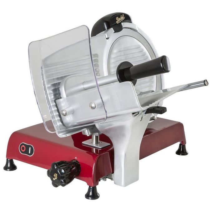 Berkel RSBGM01000000 Red Line Affettatrice a Gravita' Lama 250 mm 190 W Spessore 0-14 mm Affilatoio Integrato colore Rosso