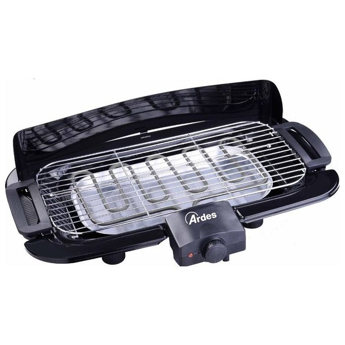 Ardes AR1B02 Barbecue Elettrico Portatile 2000W Nero