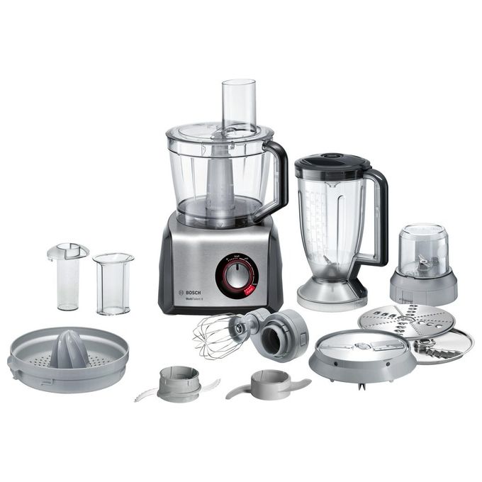 Bosch MC812M844 Robot da Cucina Multifunzione 1250W 3,9 Litri Alluminio