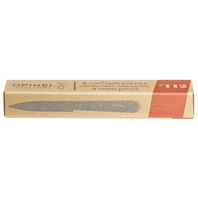 Opinel Set Coltelli da Cucina No. 112 2 Pezzi Naturale