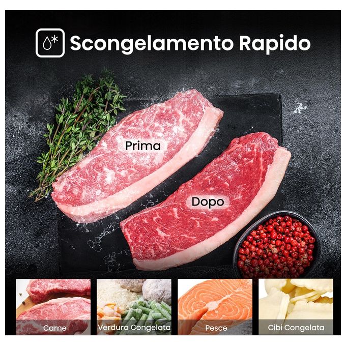 Hisense H20MOBSD1H Forno a Microonde Solo 20 L 700W 9 Programmi Rivestimento Ceramica colore Nero