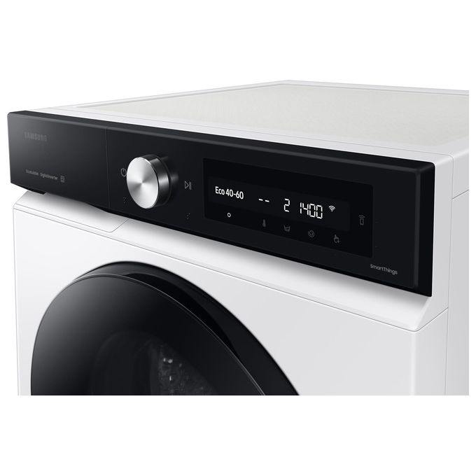 Samsung WW11DB7B94GEU3 BESPOKE AI Lavatrice Frontale 11 Kg 1400 rpm Classe A Ecodosatore Vapore Wi-Fi (85x60x60 cm) colore Bianco