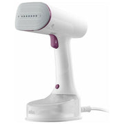 Braun GS5011PU QuickStyle 5 Stiratore Verticale 1200W Vapore 22 g-min Riscaldamento Rapido 45s Dual FreeGlide 3D colore Viola Bianco