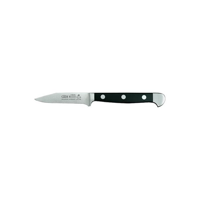 Gude Alpha Coltello da Verdure 8cm POM Nero 1708-08