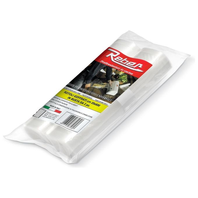 Reber Busta 2 Rotoli 20cmx6mt