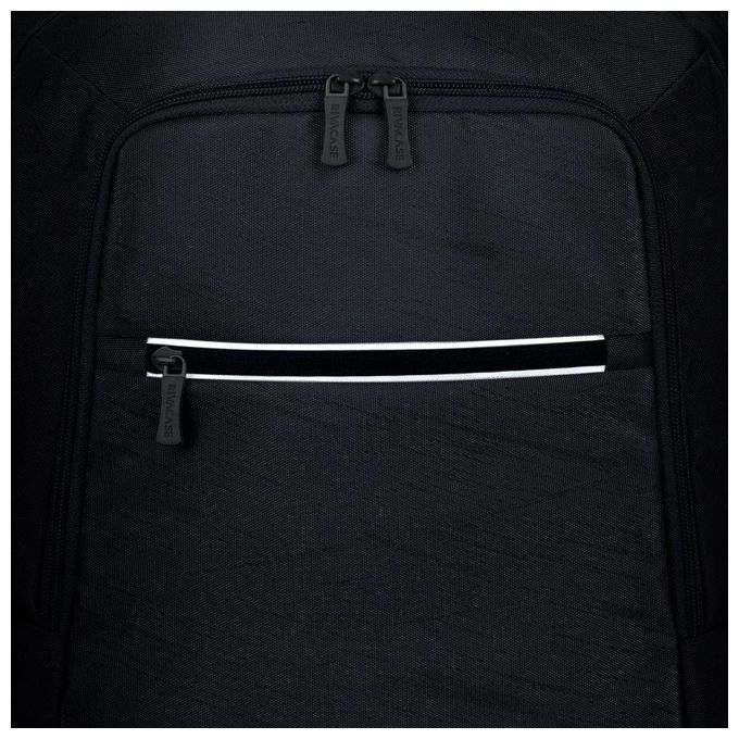 Rivacase 7561 Alpendorf Zaino per Laptop 16'' Scomparto Imbottito Tasche Organizzate Materiale Riciclato RPET colore Grigio