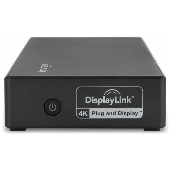 Kensington K33603EU SD4781P EQ Docking station Doppio 4K USB-C e USB-A 2 display 4K a 60 Hz 10 Gbps 100 W Power Delivery colore Nero