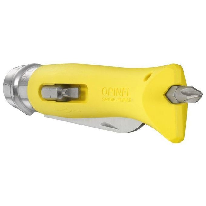 Coltelli Opinel Bricolage Giallo-Grigio N. 9