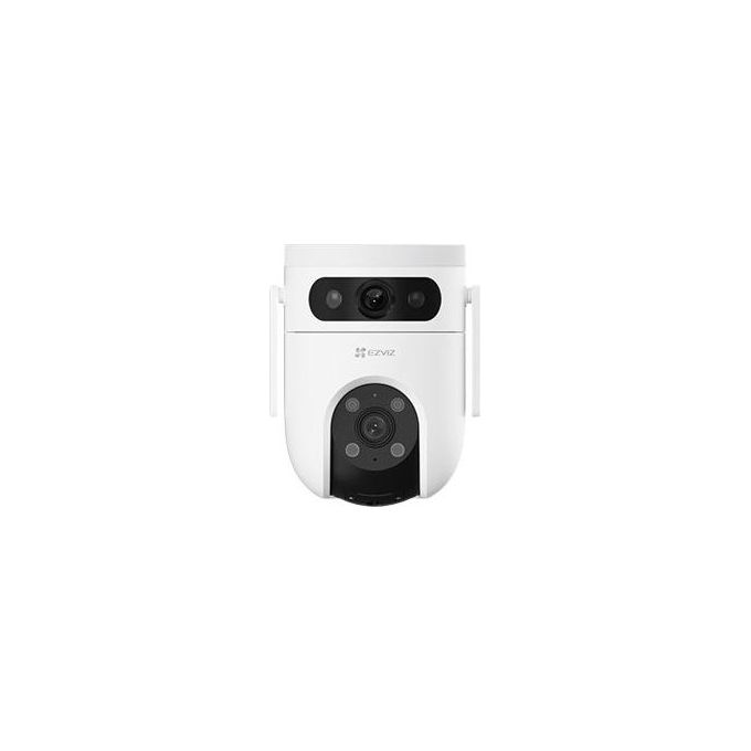 Ezviz CS-H9C-R100-8H33WKFL H9c Telecamera IP da Esterno Doppio Obiettivo 2K Wi-Fi Visione Notturna 30 m MicroSD 512 GB colore Bianco