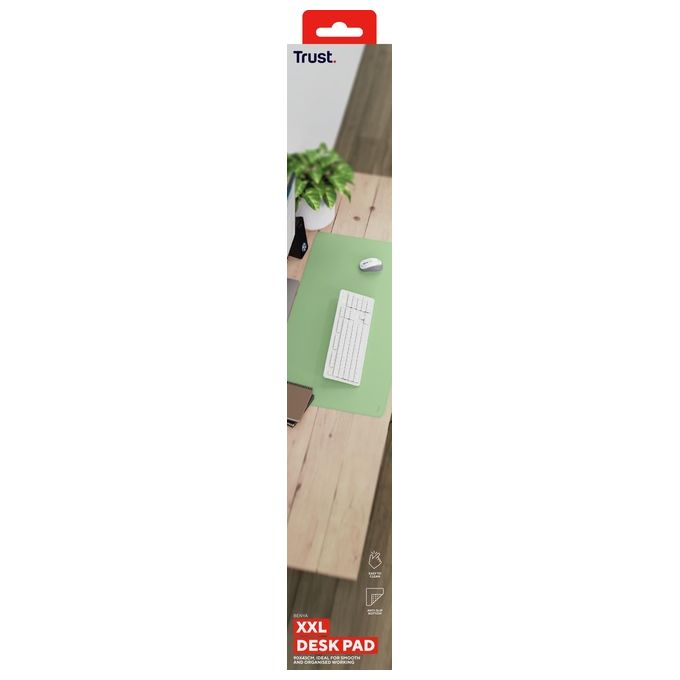 Trust Tappetino Mouse Benya XXL Verde