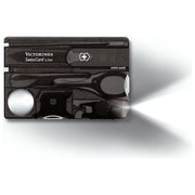 Victorinox Swisscard Lite Astuccio Manicure Nero Trasparente