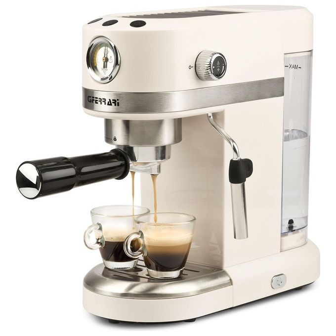 G3 Ferrari G1016801 Amarcord Macchina da caffe' Espresso 1.4 L 15 bar 1350 W Cappuccinatore Termometro Cialde ESE colore Crema