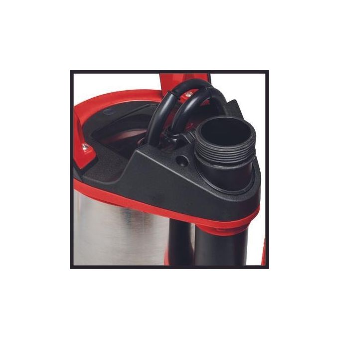Einhell 4181600 GE-DP 7535 N LL ECO Pompa per acque reflue 2-in-1 750 W 18500 L-h 9 m 35 mm colore Rosso-Nero