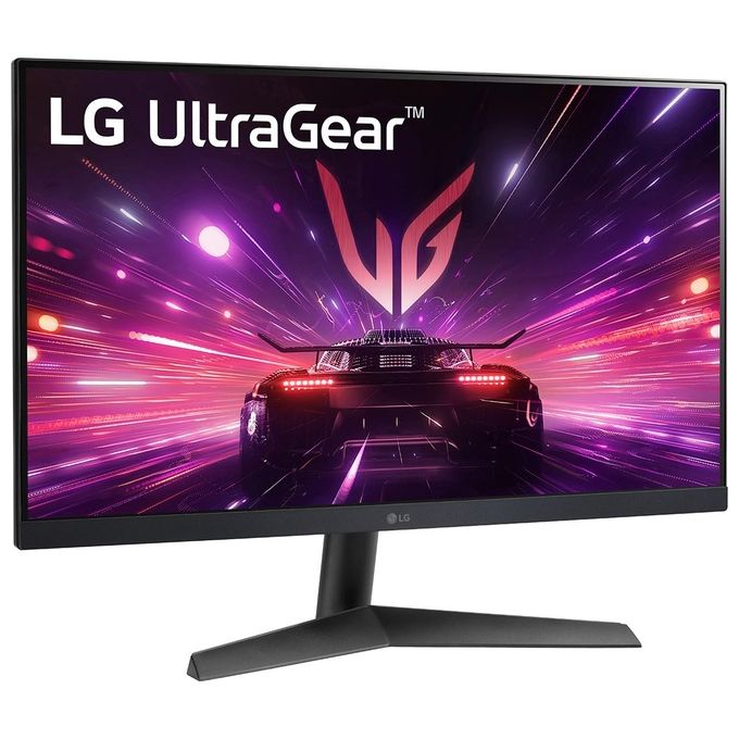 LG 24GS60F UltraGear Monitor Gaming 24'' IPS Full HD 1ms 180Hz HDR10 FreeSync Premium G-Sync Compatible colore Nero