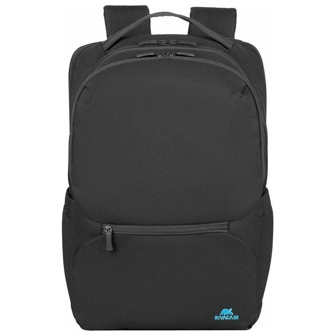 Rivacase 7764 BLACK 5516 Zaino City Backpack per Laptop fino a 15,6'' con Scomparto Imbottito e Tasche Organizzative colore Nero