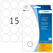 Herma Etichette da Chiusura Rotonde 32mm 16 Fogli 240 Pezzi