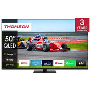 Thomson 50QG7C14 Smart TV 50'' QLED Pro 4K Ultra HD 144Hz Google TV Dolby Vision Atmos Wi-Fi colore Nero