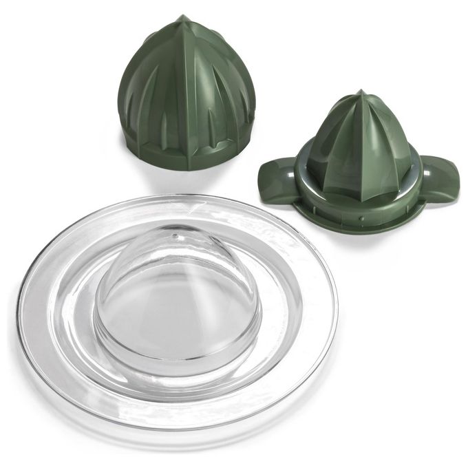 Tognana D2DSO01IRVE Iridea Spremiagrumi Elettrico 100W Doppio Cono Sistema Salvagoccia colore Verde