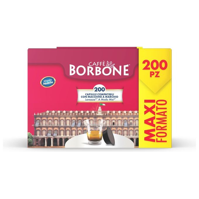 Borbone Lavazza A Modo Mio Decisa 200 Pezzi