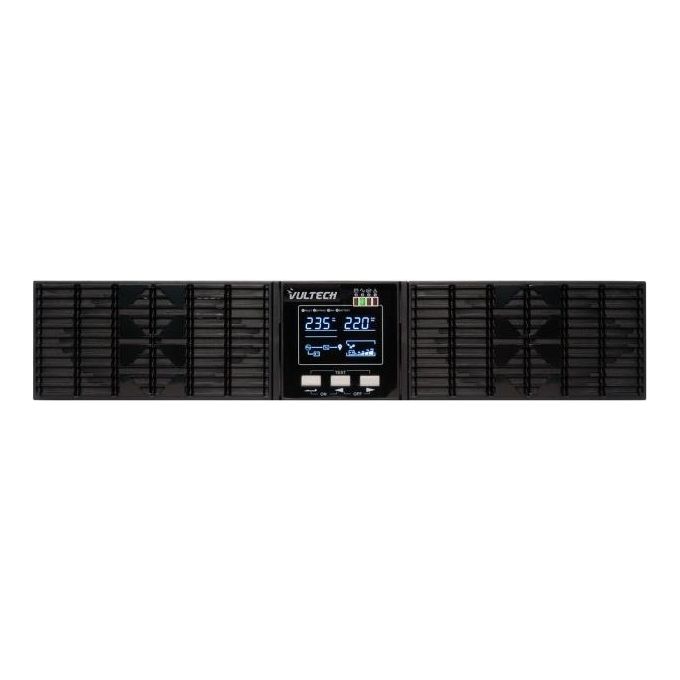 Vultech GS-1KVAS-RK Server Series Gruppo Di Continuita' Online 1000VA Onda Sinusoidale 8 prese IEC C13 colore Nero